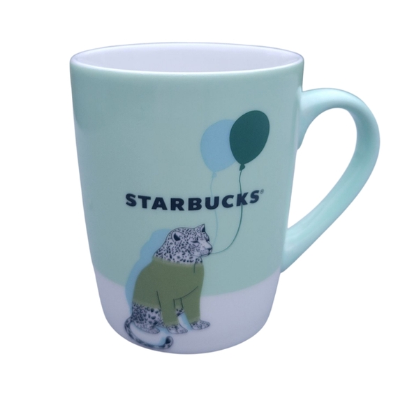 Starbucks Birthday Leopard Mug - Picture 1 of 5